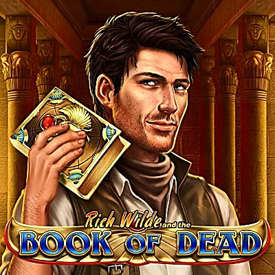 Book of Dead Egyptian-themed slot tile at Goldenbet