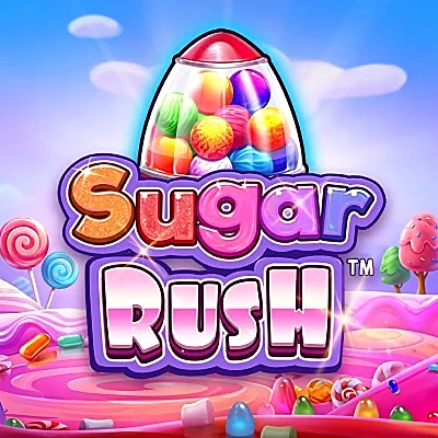 Sugar Rush cluster-pays slot tile in the Goldenbet game lobby